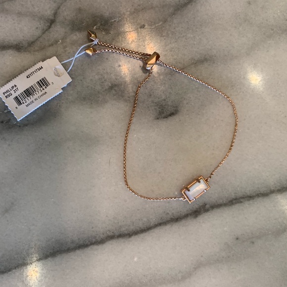 KENDRA SCOTT Phillipa Chain Bracelet Rose Gold - Picture 2 of 8